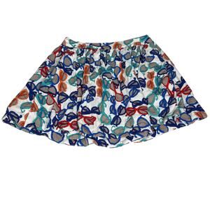 Kate Spade Girls sz 10 Coreen Sunglasses Print Crepe Skirt Summer Vacation Chic